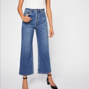 Free people wales wide leg jeans